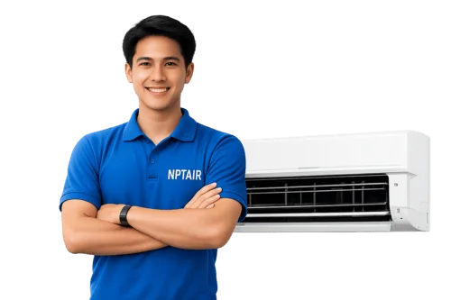 ทีมช่างซ่อมแอร์ NPTAIR พร้อมให้บริการ